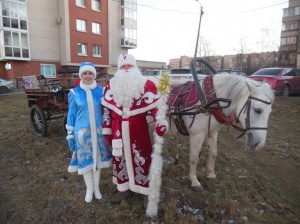 Дед Мороз в Пушкине